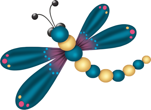 0 5aecd D50c7317 Xl - Dragonfly String Clipart (520x380)