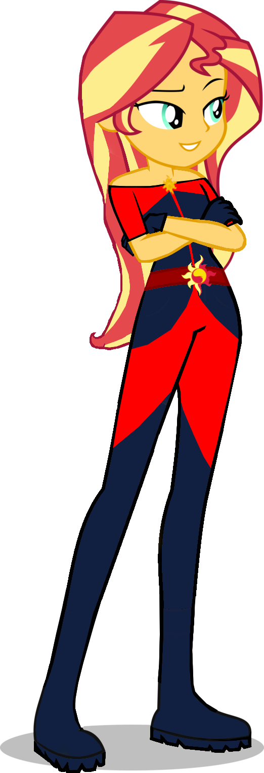 Secret Agent Sunset Update By Sunsetshimmer333 On Deviantart - Mlp Eg Secret Agent (522x1530)
