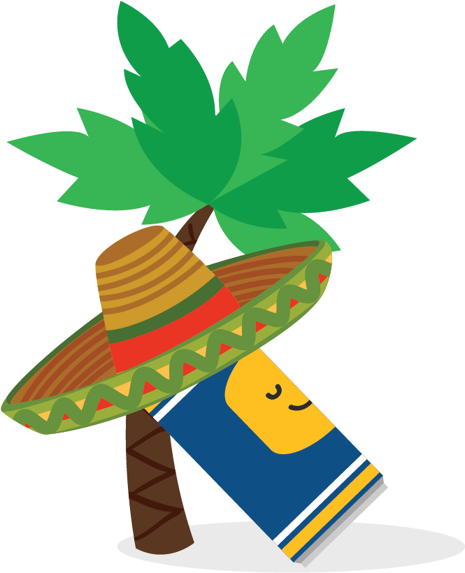Siesta Fiesta - Coconut Tree Clipart Isalnd (678x819)