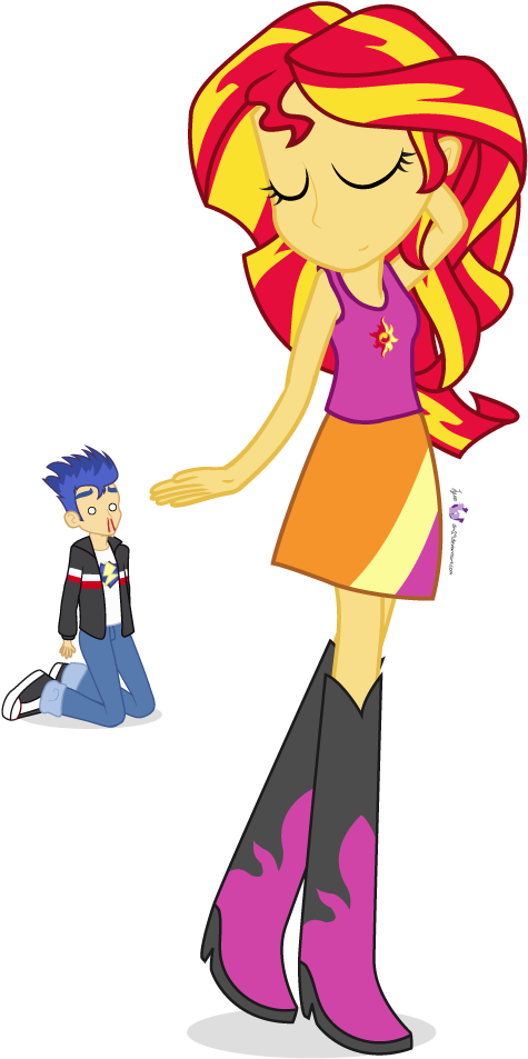 Equestria Girlssunsetsmlp - My Little Pony Equestria Girl Sunset Shimmer (500x1000)