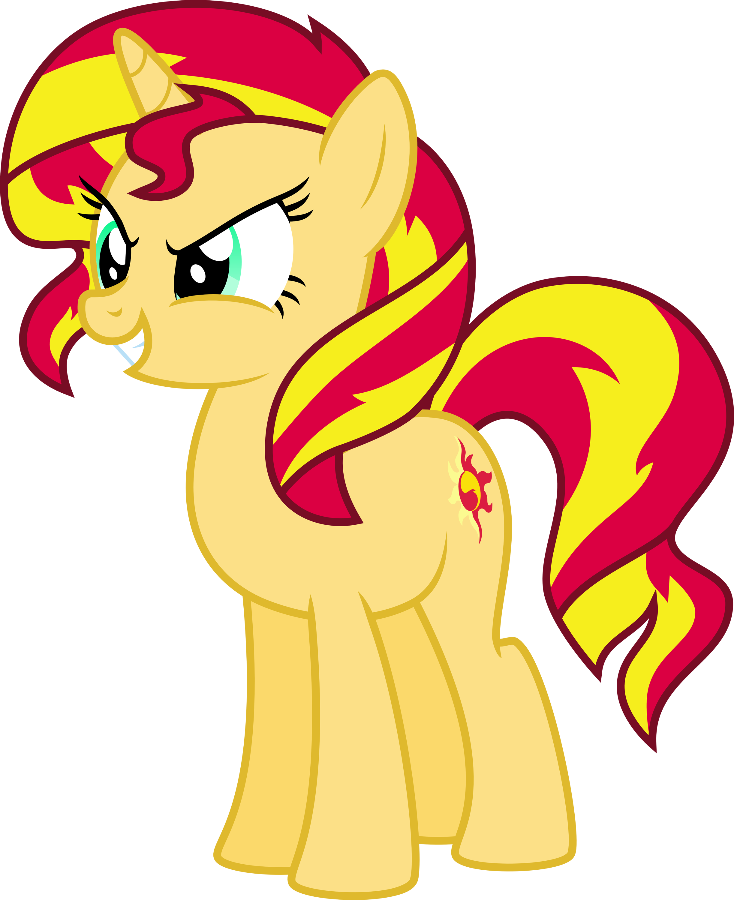 Equestria Girls - My Little Pony Sunset Shimmer (2446x3000)