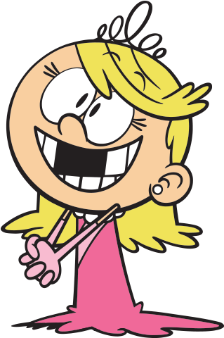 In “toads And Tiaras” When Lola Is Watching Tv A Girl - Transparent Loud House Characters (530x491)