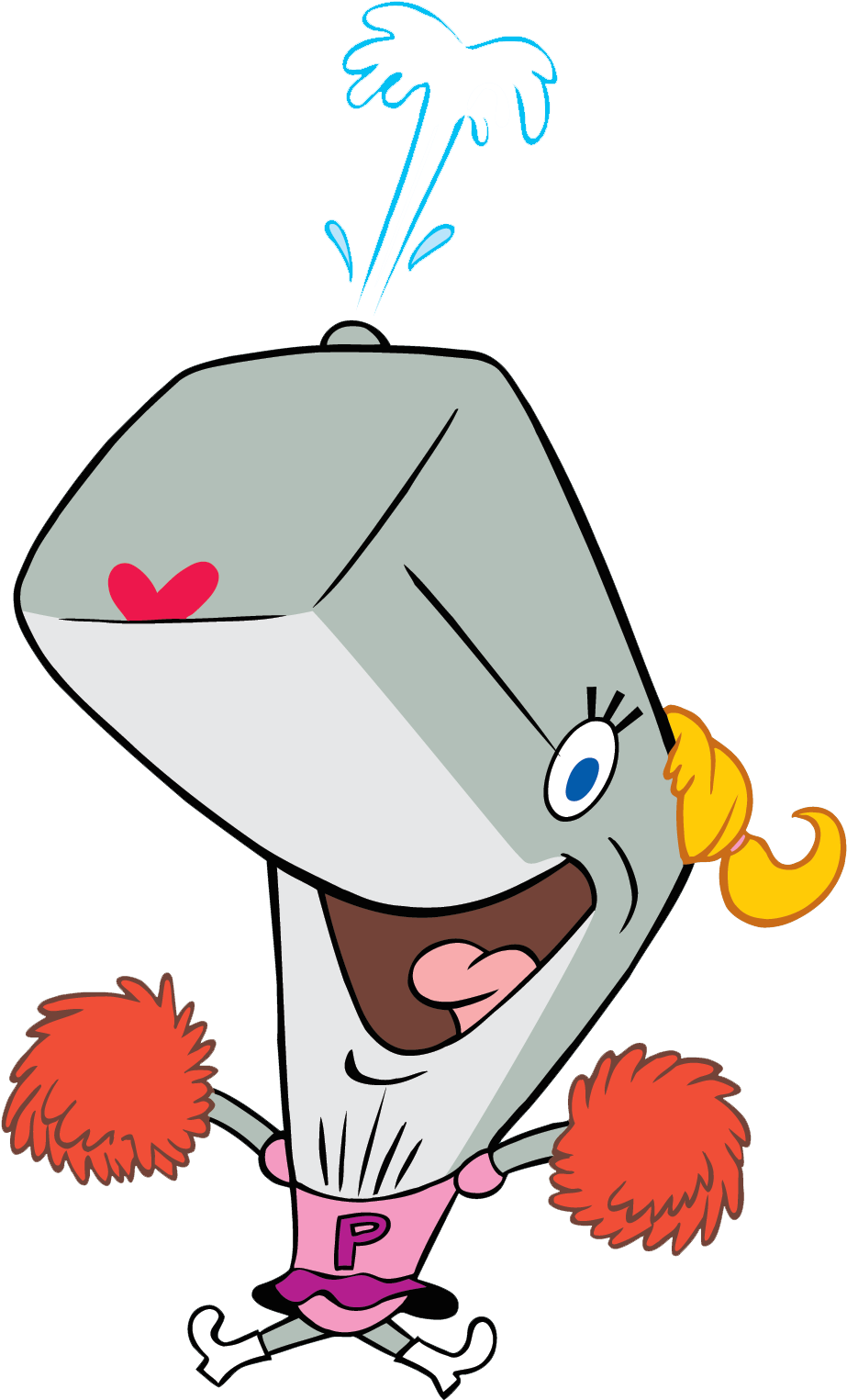 Spongebob Squarepants Pearl Krabs Character Image Nickelodeon - Pearl From Spongebob (982x1567)