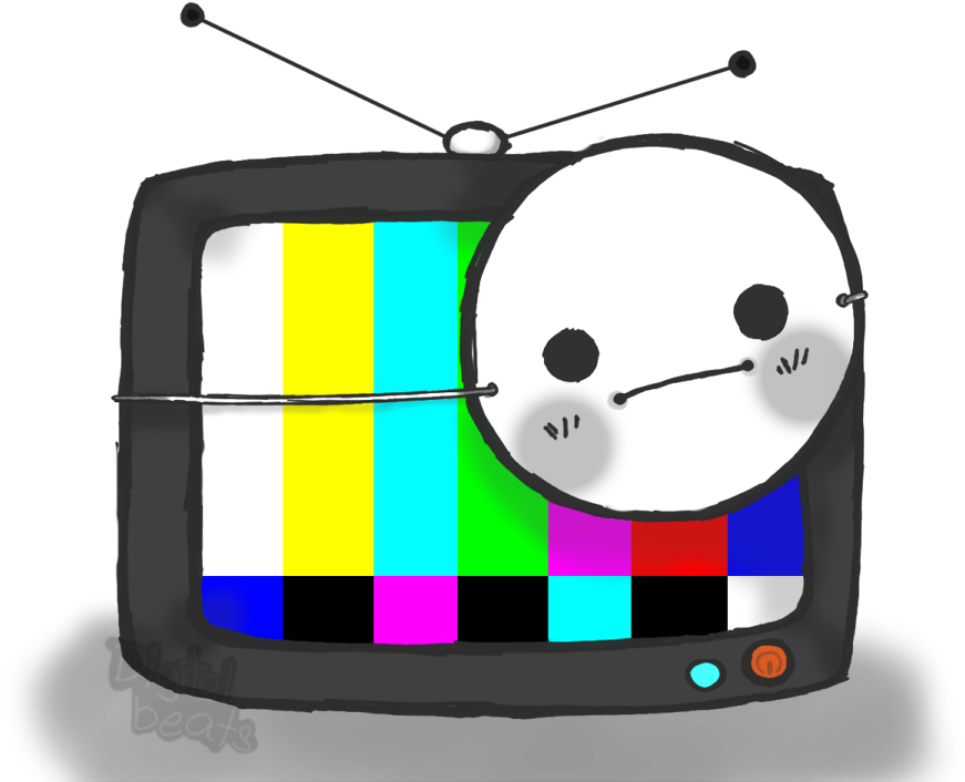 Let's Just Watch Some Tv By Digitalbeats - Television (900x750)