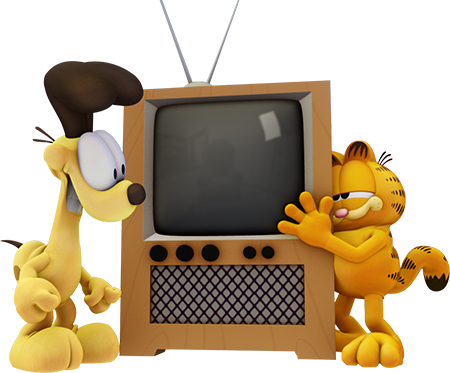 Garfield Tv (450x373)