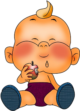 Funny Cartoon Baby Clip Art Images Are On A Transparent - Clip Art (400x400)