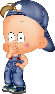 Funny Cartoon Baby Clip Art Images Are On A Transparent - Funny Boy And Boy Cartoon Png (400x400)