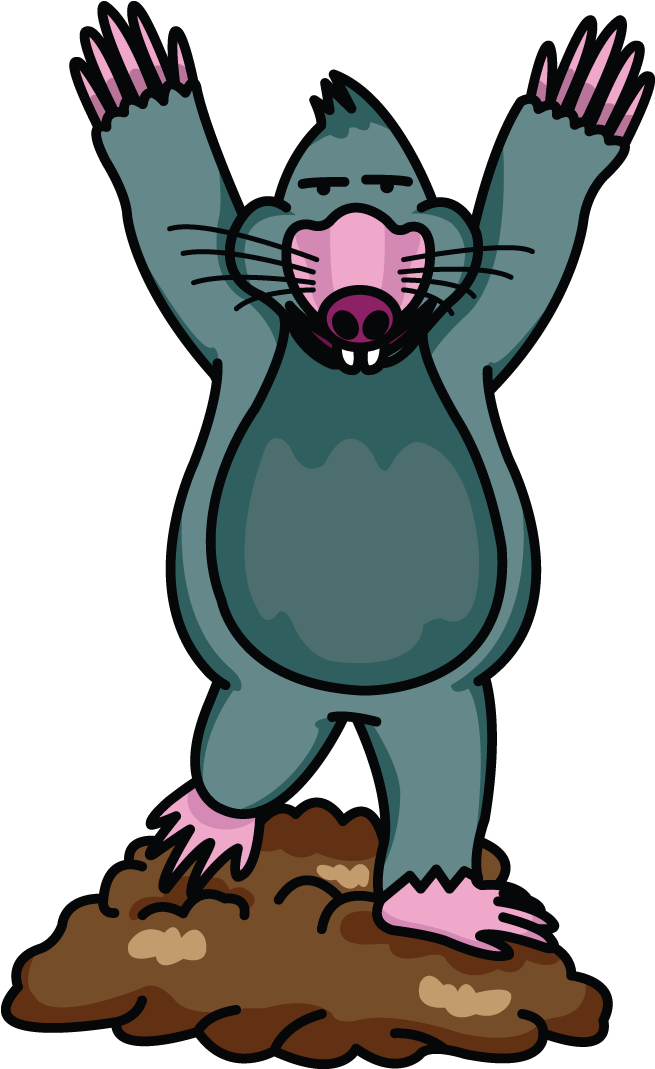 How To Draw A Cartoon Mole - Draw A Mole (720x1280)