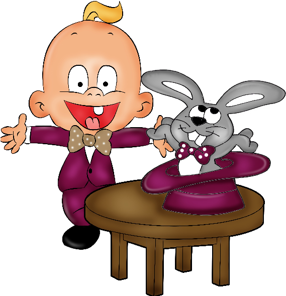 Baby Boy Cartoon Party Clip Art Images - Clip Art (600x600)