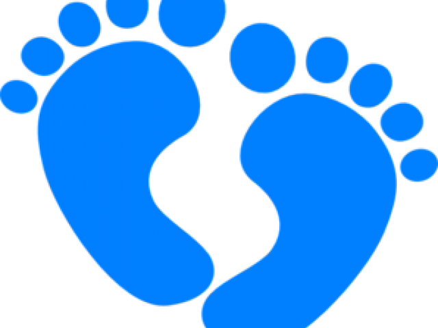 Baby Foot Clipart - Pink Baby Feet Clip Art (640x480)