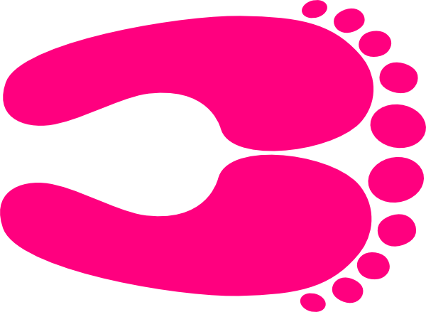 Pink Happy Feet Clip Art At Clker - Happy Feet (600x439)