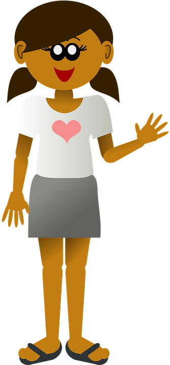 Hawk Girl Cliparts - Pige Png (360x720)