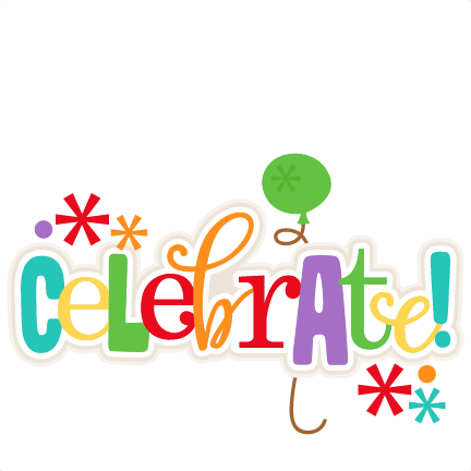 Celebration Clip Art Celebrate Clipart Free Download - Celebrate Clip Art Free (432x432)