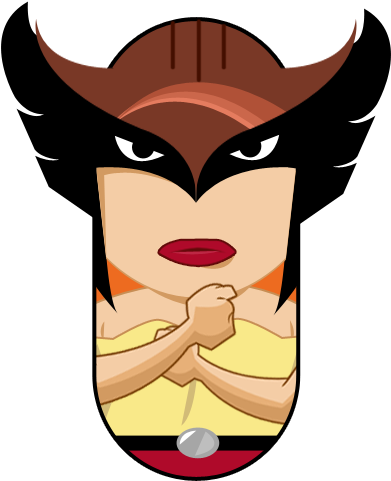 Kesemuanya Ada 7 @ Tujuh Superhero, Korang Pilih2 Lah - Cartoon (503x500)