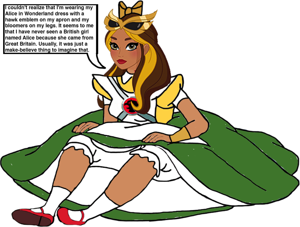 Hawkgirl As Little Alice By Darthranner83 - Hawkgirl Dc Superhero Girl (1024x777)