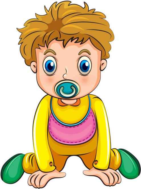 Buy Toddler With Pacifier By Interactimages On Graphicriver - 哥哥 弟弟 (532x700)