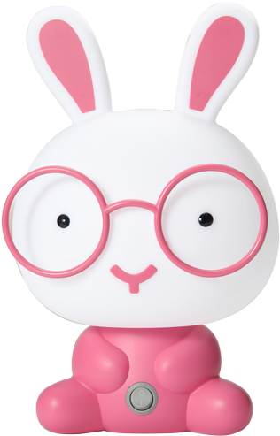 การ์ตูน กระต่าย ใส่ แว่น (500x500)