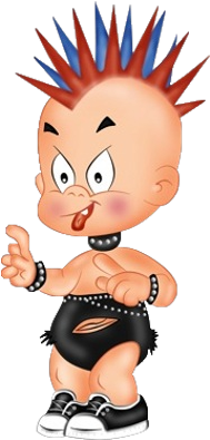 Funny Cartoon Baby Clip Art Images Are On A Transparent - Colored Pencil (400x400)