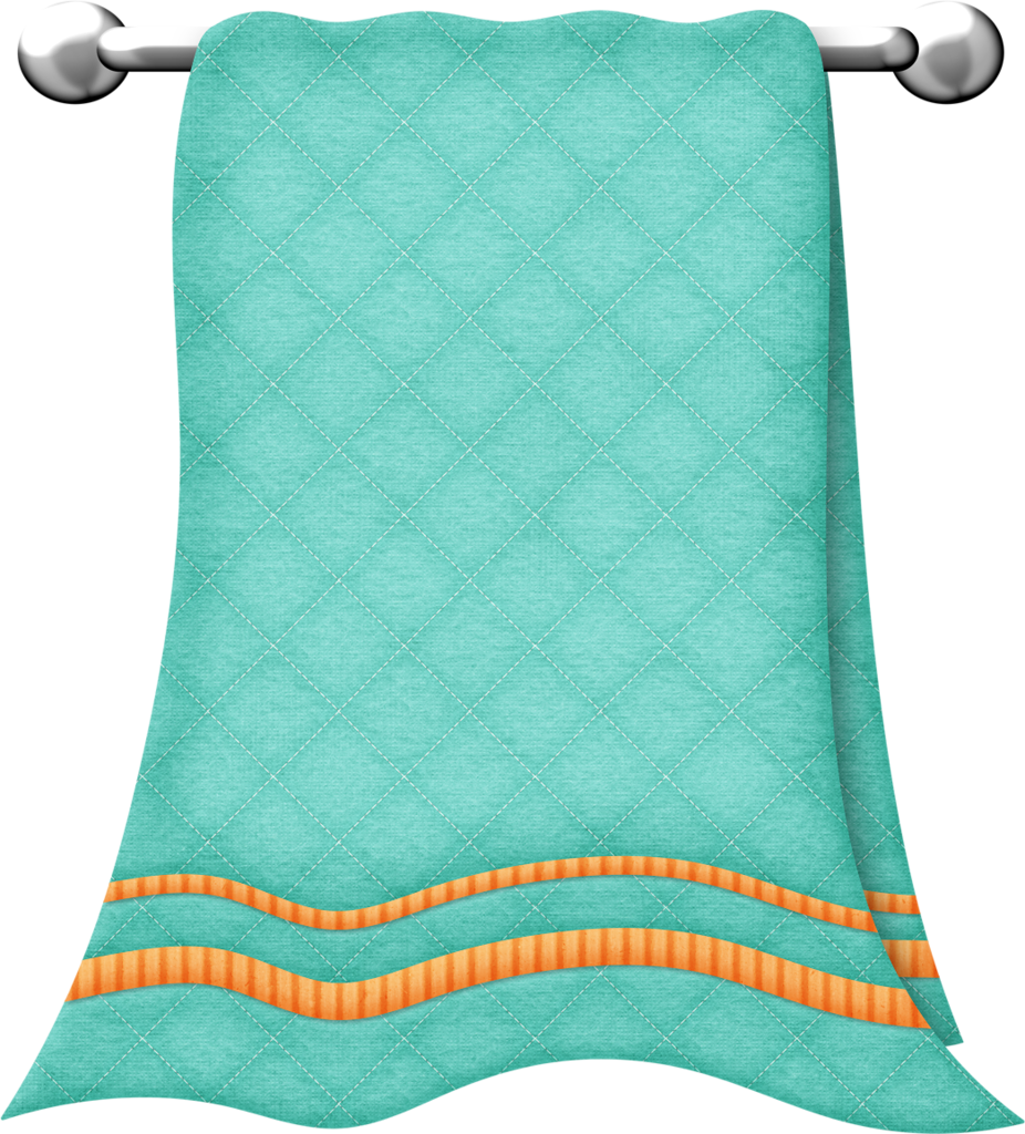 B *✿* Squeakyclean, - Clip Art Of Towel (926x1024)
