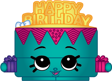Birthday Betty - Shopkins Betty Birthday Cake (400x401)
