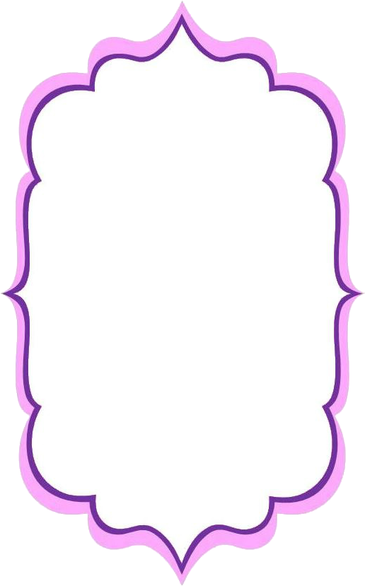 Clip Art Frame - Gender Reveal (598x844)