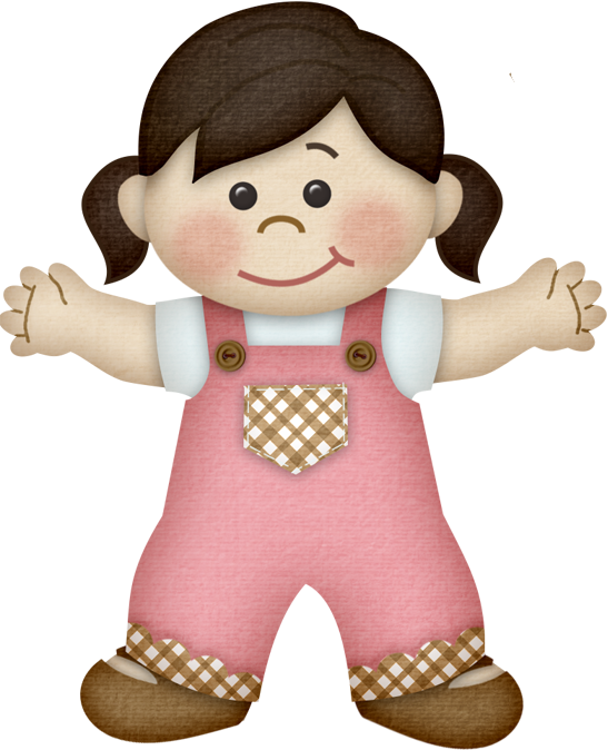 Girl 1 - Clip Art (547x674)