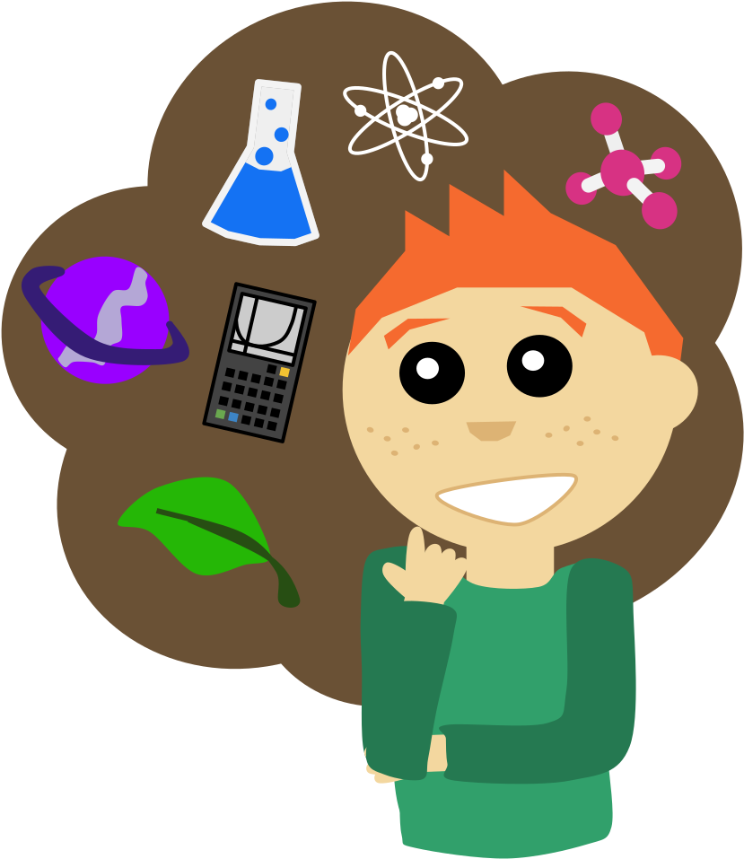 Clip Art Details - Science Guy Clipart (871x1000)