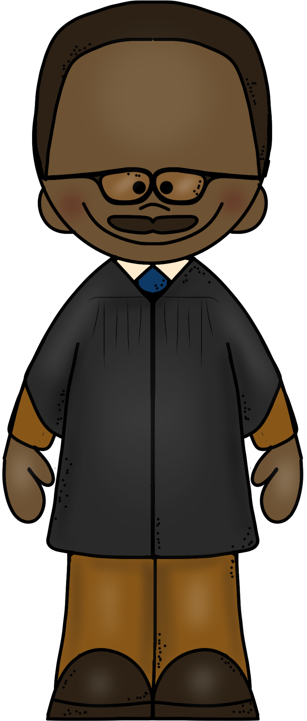 Thurgood Marshall Clipart - Thurgood Marshall 5th Grade (1018x2400)