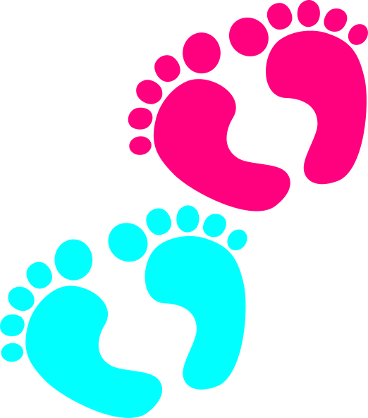 Baby Shower Clip Art Girl (522x593)
