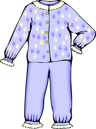 Ideal Clipart Pajamas Pajama Suggest Kayak Wallpaper - Pajama Clipart (330x442)