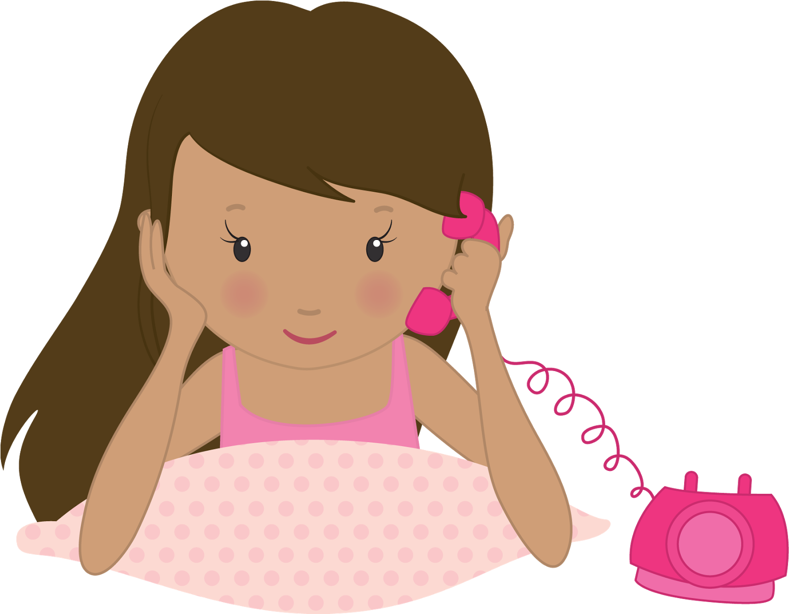 Clipart Amigas Al Teléfono - Party (1600x1600)