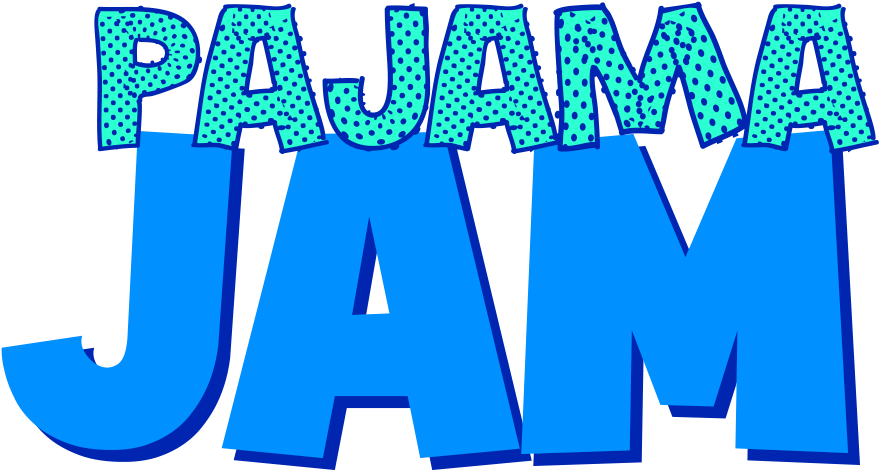 Pajama Jam - Transparent Pajama Clipart (1050x540)