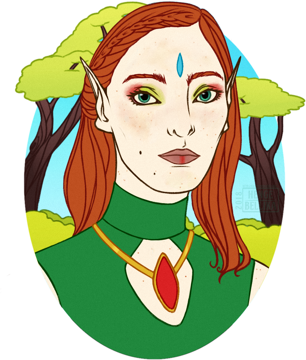 Elven By Hengebellika Elven By Hengebellika - Elf (1000x1300)