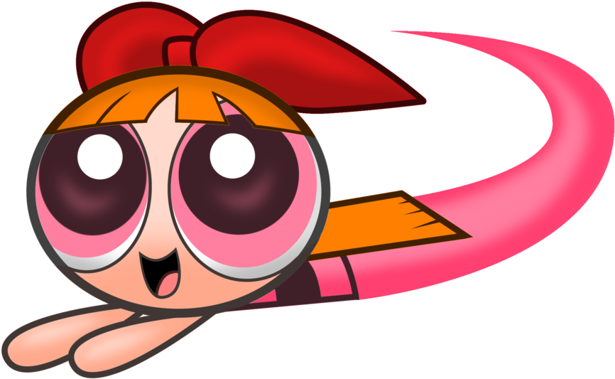 Blossom Flying By Jm08191998 Powerpuff Girls Bubbles - Powerpuff Girls Blossom Flying (900x574)