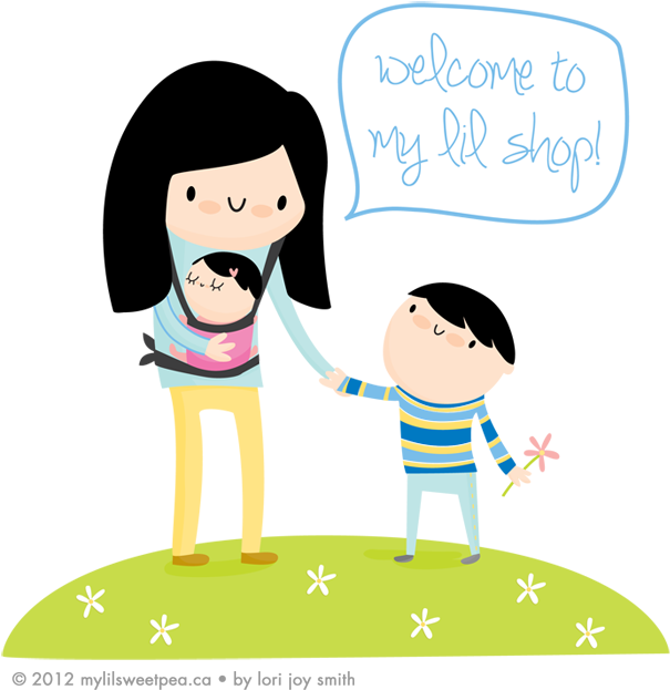 My Lil Sweet Pea Is A Mommy Owned And Operated Business - Cloth Diaper (621x656)