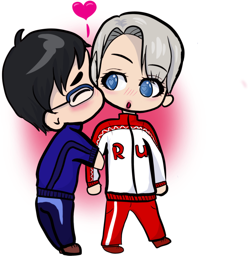Yuuri On Ice By Sweetpea-art - Cartoon (894x894)