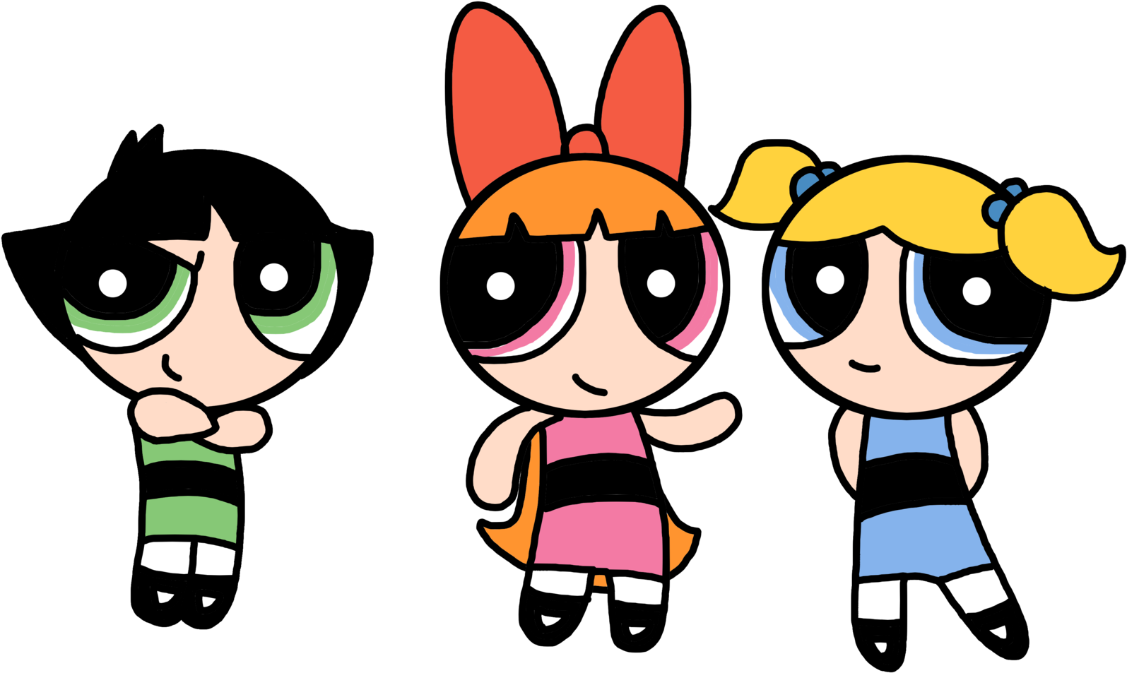 The Powerpuff Girls - Powerpuff Girls 2016 Pj (1600x1600)