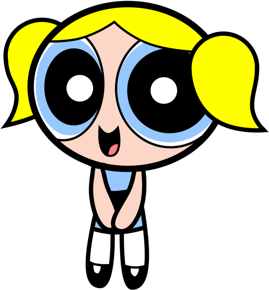 Powerpuff Girls - Bubbles Powerpuff Girls Drawing (900x994)