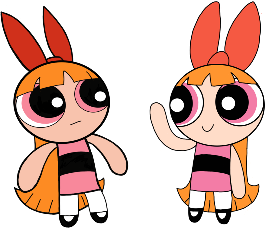 Powerpuff Girls By Skybluearts - Drawing (1024x842)