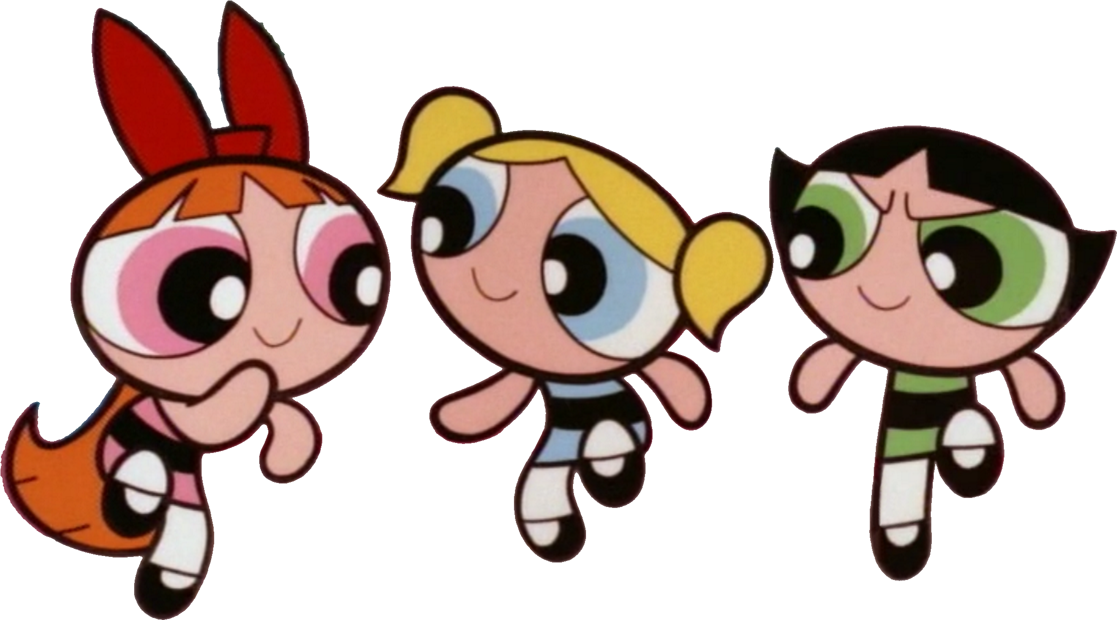 Blossom, Bubbles, And Buttercup, As They Appear In - Blossom, Bubbles, And Buttercup, As They Appear In (2241x1239)