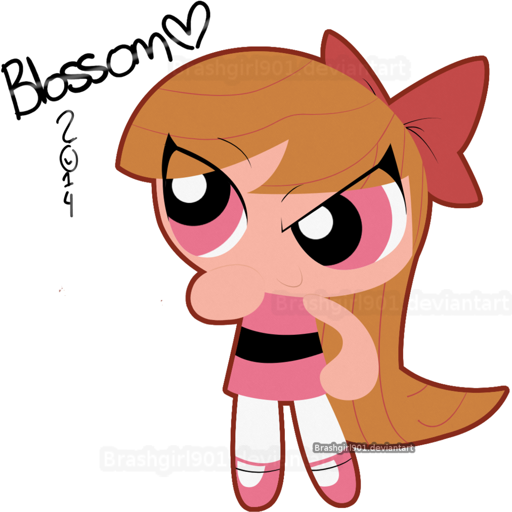 Reboot Blossom By Brashgirl901 On Deviantart - Power Puff Girls Reboot Blossom (1024x1024)