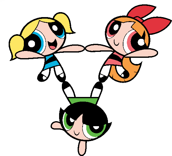 The Powerpuff Girls By Thiago082 - Powerpuff Girls The Good (566x505)