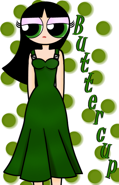Powerpuff Girls By 6ninjafox9 - Power Puff Girls How To Draw Buttercup (386x600)
