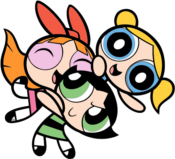 The Powerpuff Girls Clip Art - The Powerpuff Girls Clip Art (569x522)