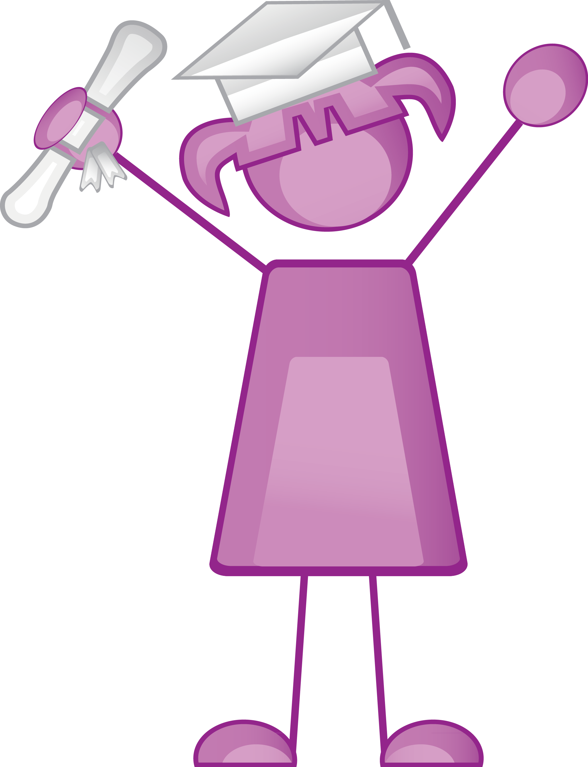 Doctorate Clip Art - Graduation Ceremony (2051x2673)