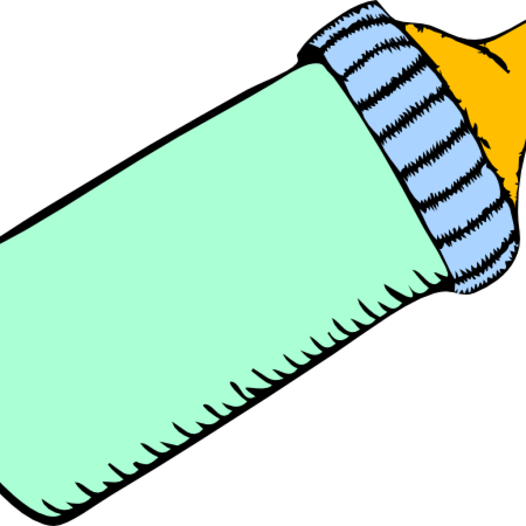 Baby Bottle Clipart Ba Bottle Clip Art At Clker Vector - Baby Bottle Clip Art (1024x1024)