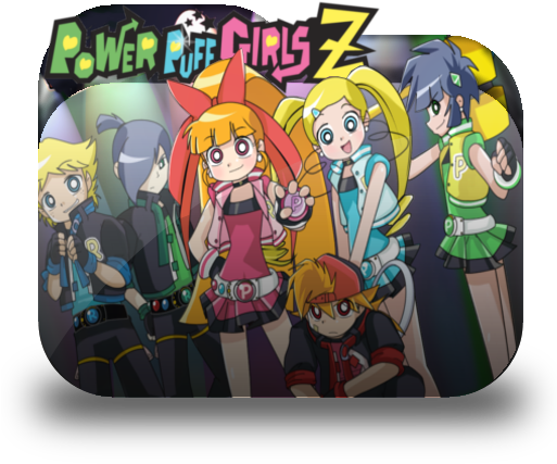 Powerpuff Girls Z Folder Icon By Keybladealvin - Powerpuff Girls Z Icon (512x512)