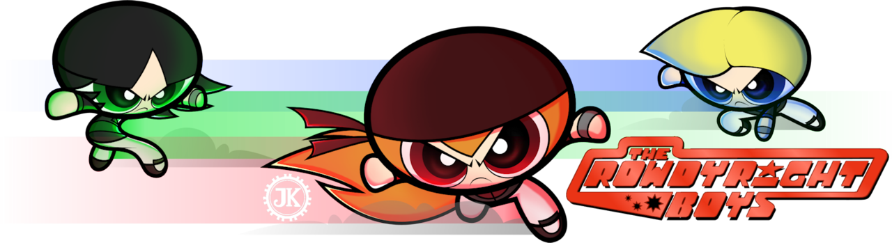 Powerpuff Girls 2016 Mojo - Powerpuff Girls Rowdyright Boy (1280x349)
