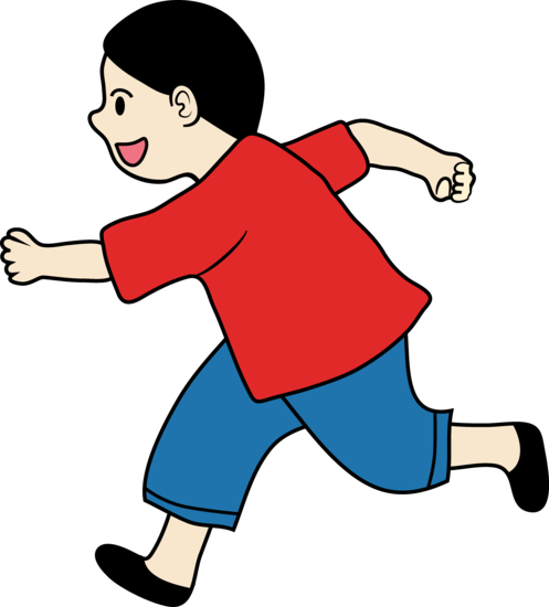 Delightful Ideas Clipart Of A Little Boy Running Free - Delightful Ideas Clipart Of A Little Boy Running Free (497x550)
