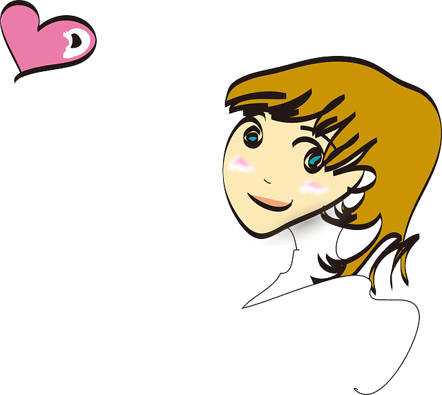 Amorous, Amatory, Cute, Face, Girl, Love - Baby Girl Clip Art (640x572)